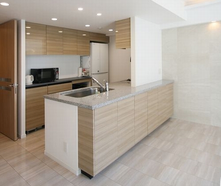 対面カウンター下収納 サイズオーダー LDK空間活用