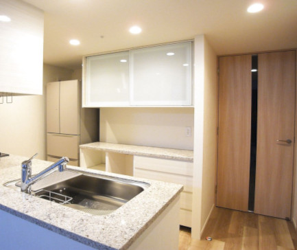 引き戸食器棚150cmマンションオプション