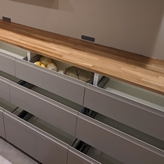 J型形状メラミン扉