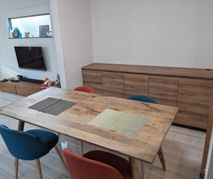 壁面サイドボード家具オーダー設置込