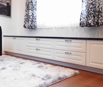 リビングテレビボード収納 2階設置搬入対応 300cm以上