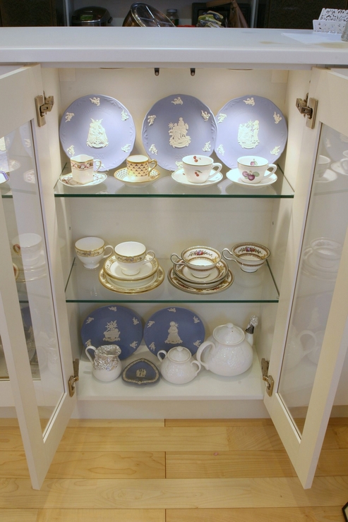 カウンター下収納奥行25cm